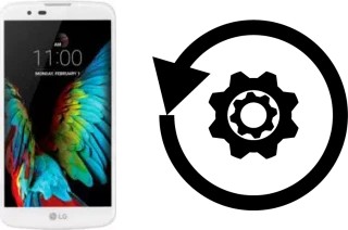 Zurücksetzen oder reset a LG K10 LTE