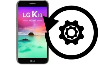 Zurücksetzen oder reset a LG K10 Novo