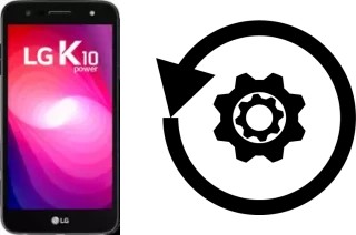 Zurücksetzen oder reset a LG K10 Power