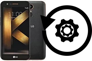 Zurücksetzen oder reset a LG K20 plus