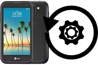 Zurücksetzen oder reset a LG K3 (2017)