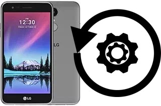 Zurücksetzen oder reset a LG K4 (2017)