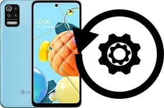 Zurücksetzen oder reset a LG K62