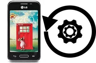 Zurücksetzen oder reset a LG L40 D160