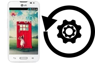 Zurücksetzen oder reset a LG L65 D280