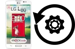 Zurücksetzen oder reset a LG L80