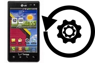 Zurücksetzen oder reset a LG Lucid 4G VS840
