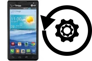Zurücksetzen oder reset a LG Lucid2 VS870