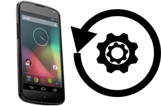 Zurücksetzen oder reset a LG Nexus 4 E960