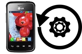 Zurücksetzen oder reset a LG Optimus L1 II Tri E475