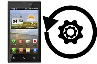 Zurücksetzen oder reset a LG Optimus EX SU880