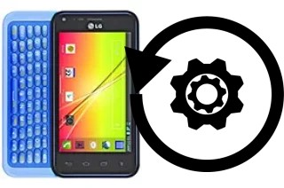 Zurücksetzen oder reset a LG Optimus F3Q