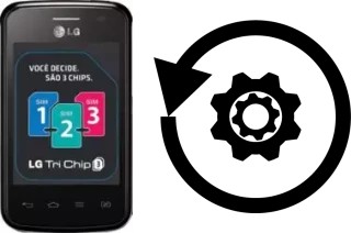 Zurücksetzen oder reset a LG Optimus L1 II Tri