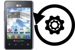 Zurücksetzen oder reset a LG Optimus L3 E405