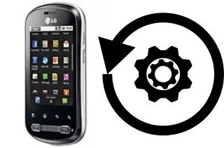 Zurücksetzen oder reset a LG Optimus Me P350