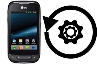 Zurücksetzen oder reset a LG Optimus Net