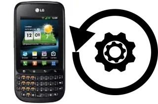 Zurücksetzen oder reset a LG Optimus Pro C660