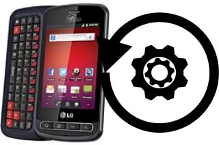 Zurücksetzen oder reset a LG Optimus Slider