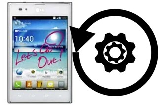 Zurücksetzen oder reset a LG Optimus Vu P895