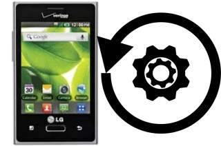 Zurücksetzen oder reset a LG Optimus Zone VS410