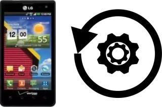 Zurücksetzen oder reset a LG Optimus Zone