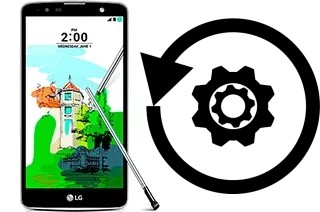 Zurücksetzen oder reset a LG Stylus 2 Plus