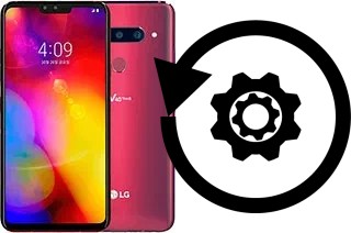 Zurücksetzen oder reset a LG V40 ThinQ