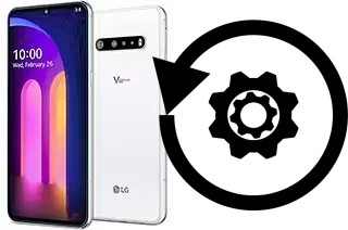 Zurücksetzen oder reset a LG V60 ThinQ 5G UW