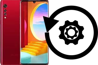 Zurücksetzen oder reset a LG Velvet 5G UW