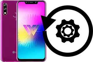 Zurücksetzen oder reset a LG W10