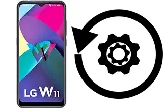 Zurücksetzen oder reset a LG W11