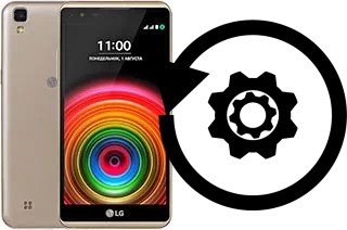 Zurücksetzen oder reset a LG X power