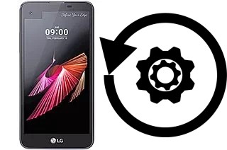 Zurücksetzen oder reset a LG X screen