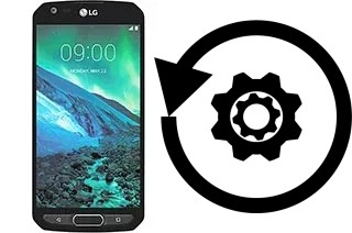 Zurücksetzen oder reset a LG X venture