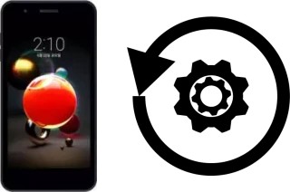 Zurücksetzen oder reset a LG X2 (2018)