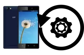 Zurücksetzen oder reset a Lyf Wind 7i