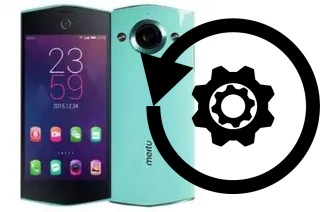 Zurücksetzen oder reset a Meitu M4