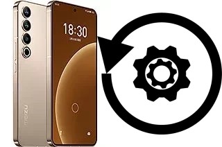 Zurücksetzen oder reset a Meizu 20 Pro