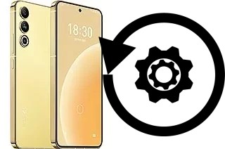 Zurücksetzen oder reset a Meizu 20