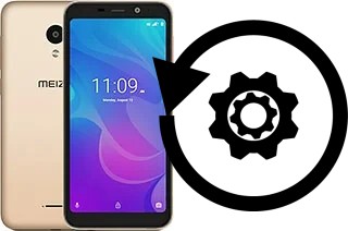 Zurücksetzen oder reset a Meizu C9 Pro