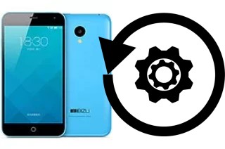 Zurücksetzen oder reset a Meizu M1