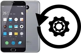 Zurücksetzen oder reset a Meizu M2 Note