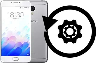 Zurücksetzen oder reset a Meizu M3 Note