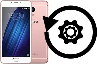 Zurücksetzen oder reset a Meizu M3s