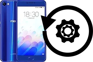 Zurücksetzen oder reset a Meizu M3x