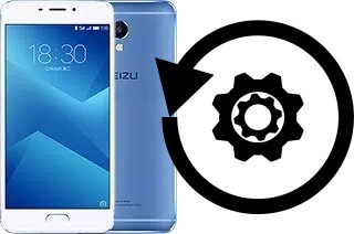 Zurücksetzen oder reset a Meizu M5 Note