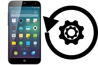 Zurücksetzen oder reset a Meizu MX3