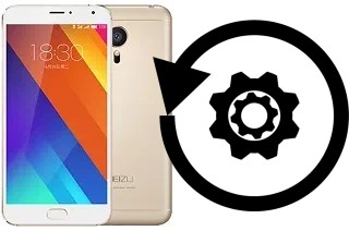 Zurücksetzen oder reset a Meizu MX5e