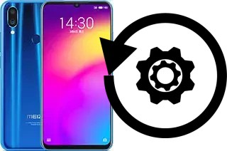 Zurücksetzen oder reset a Meizu Note 9