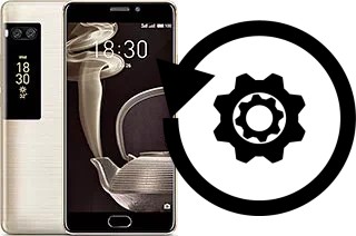 Zurücksetzen oder reset a Meizu Pro 7 Plus